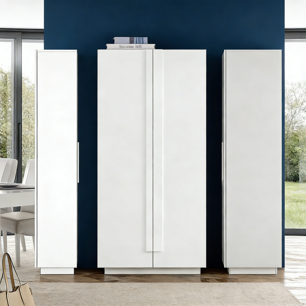 Kleiderschrank mit Glastüren Vitrine - Elegant & Praktisch