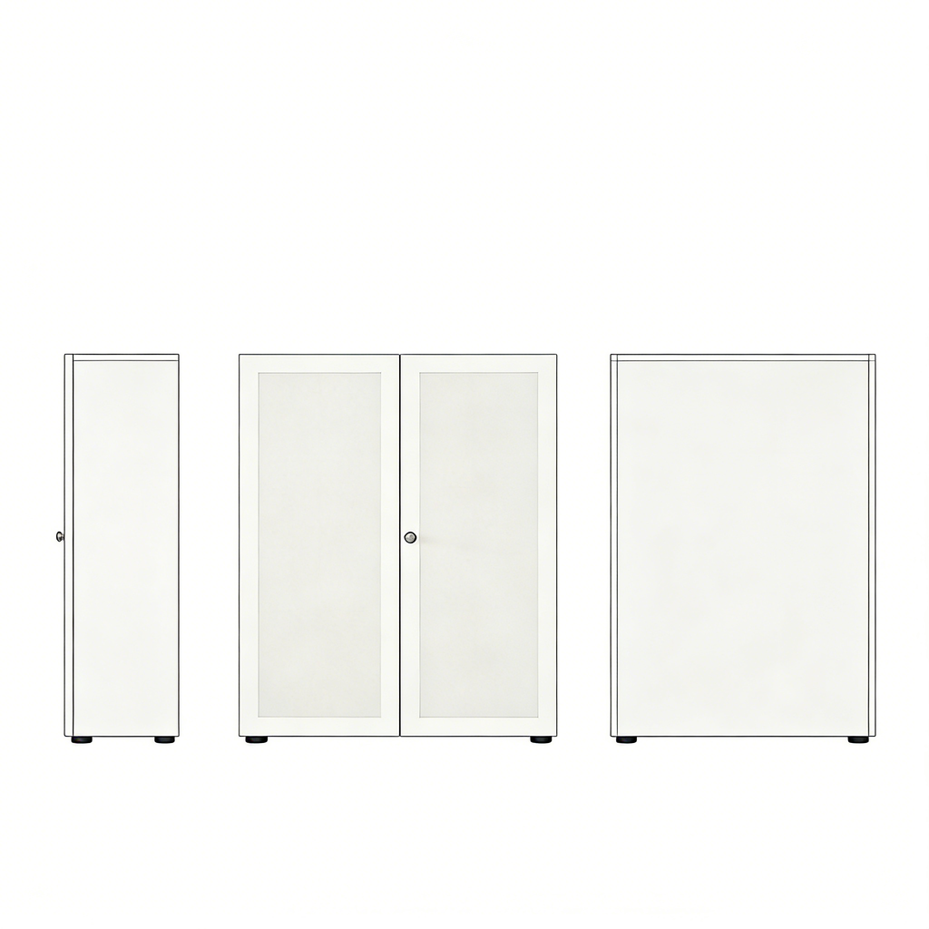 Kleiderschrank mit Schloss - Sicherheitsverschluss