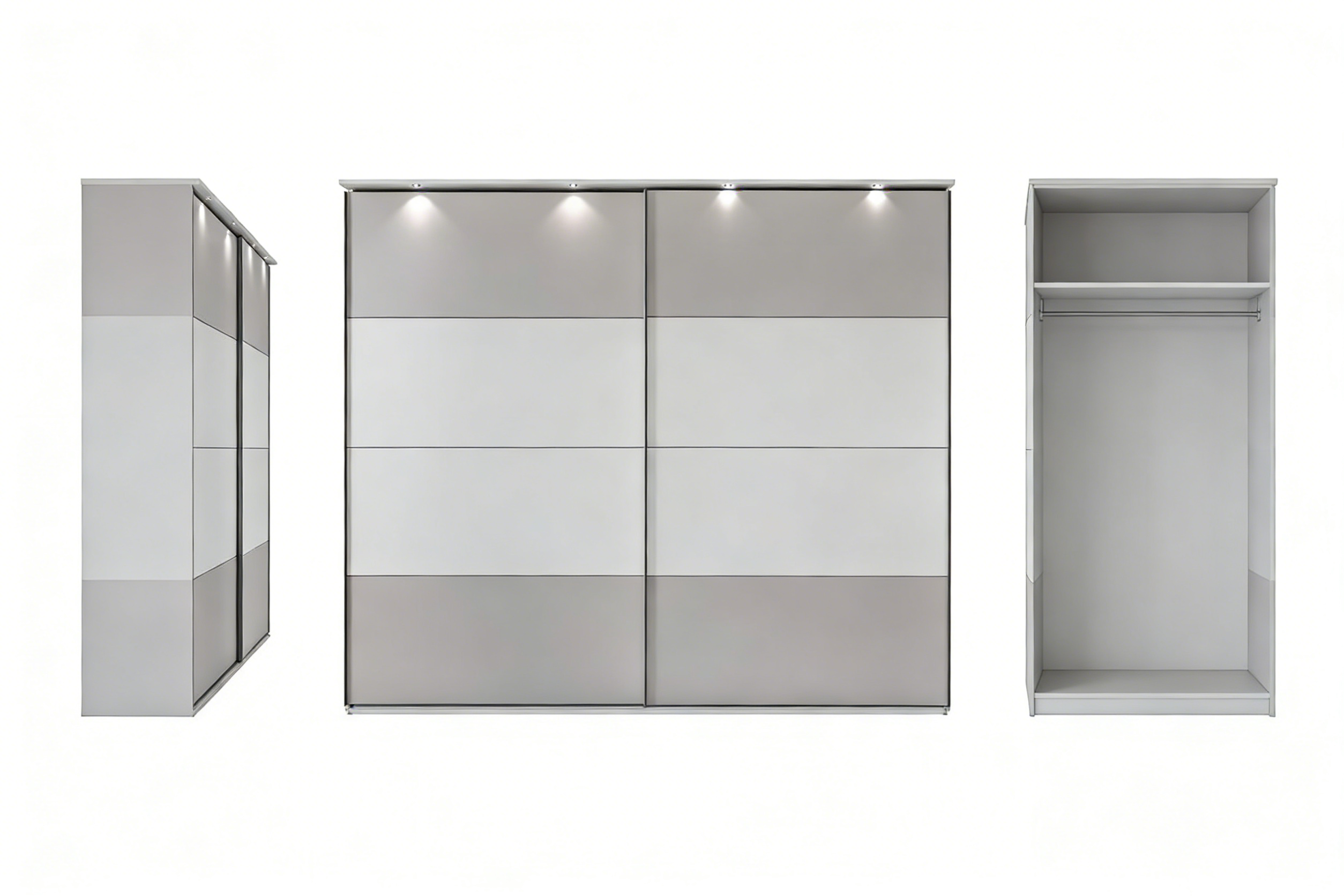 Modularer Kleiderschrank System - Flexibel Erweiterbar