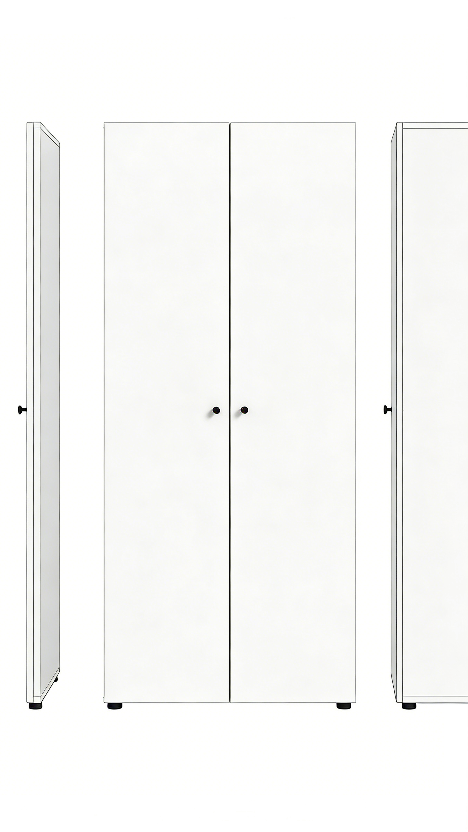 Schmaler Kleiderschrank 50 cm Tiefe - Flur & Nische