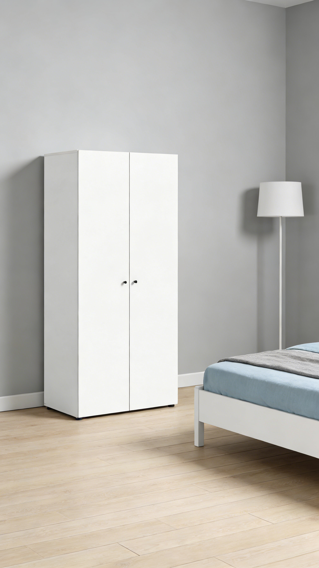 Schmaler Kleiderschrank 50 cm Tiefe - Flur & Nische