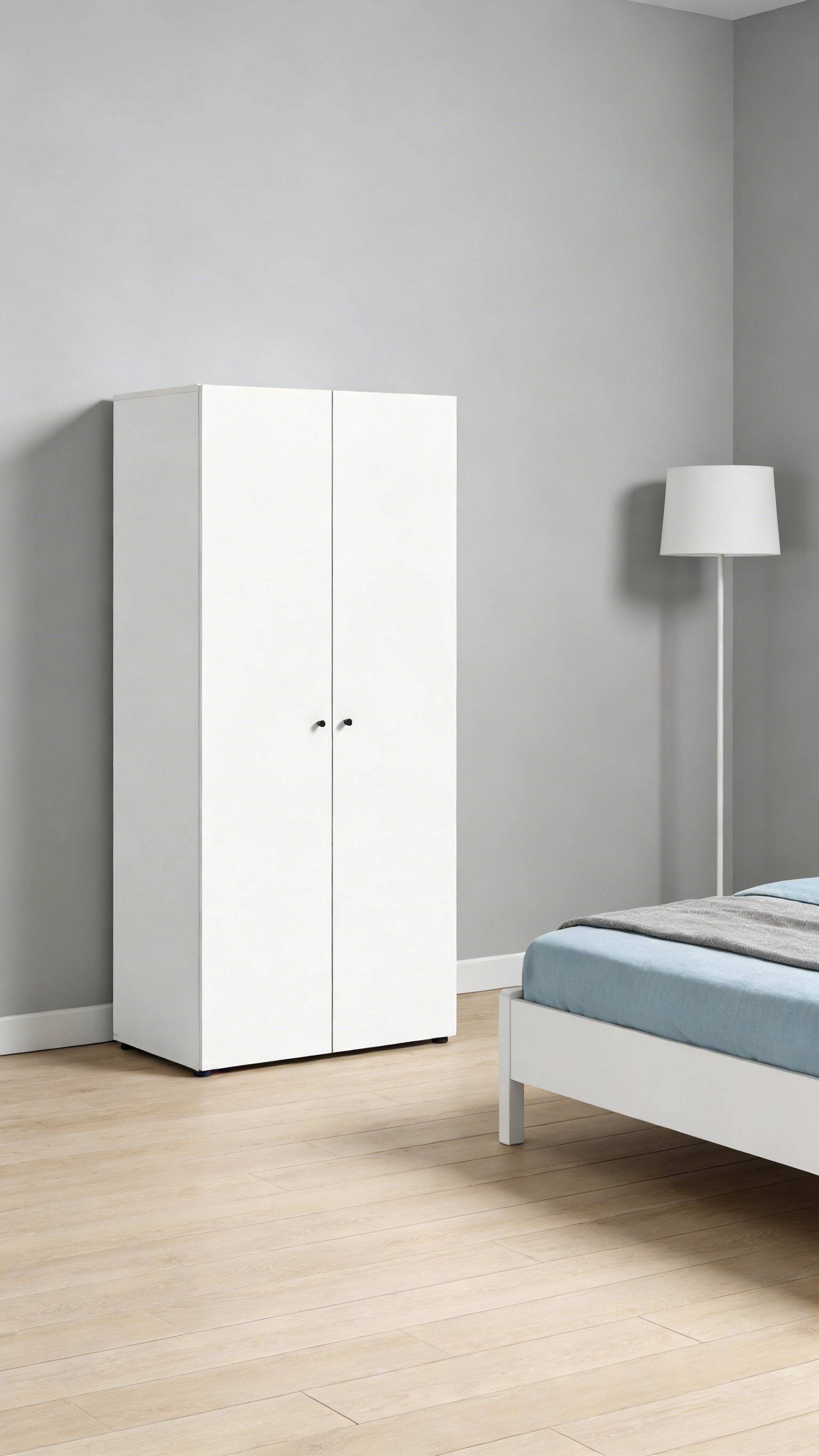 Schmaler Kleiderschrank 50 cm Tiefe - Flur & Nische