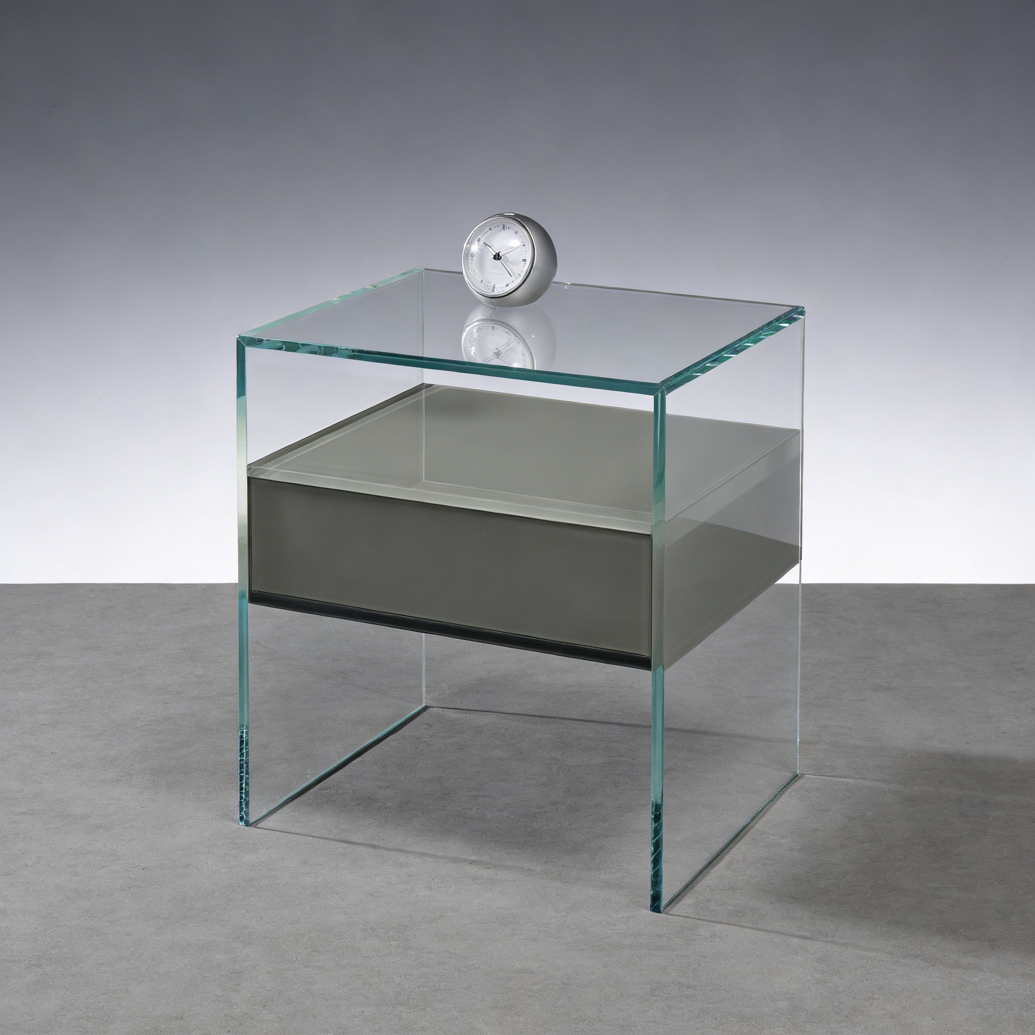 Nachttisch aus Glas Modern Puristisch - Designerstück